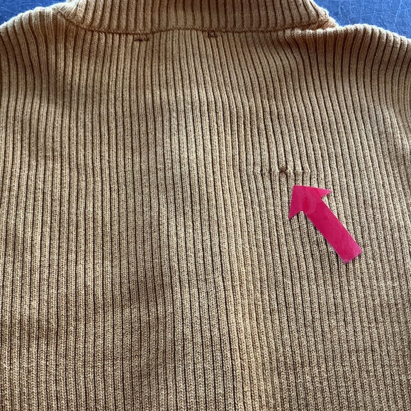 Boston Proper Sweater S Ribbed Knit Turtleneck Preppy Academia Career Classic - Picture 4 of 11